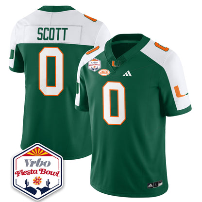 MIA Football Vapor Limited Jersey - Vrbo Fiesta Bowl - All Stitched