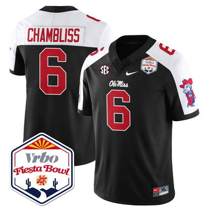 Ole Miss Football Vapor Limited Jersey - Vrbo Fiesta Bowl - All Stitched