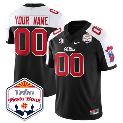 Ole Miss Football Vapor Limited Jersey - Vrbo Fiesta Bowl - All Stitched