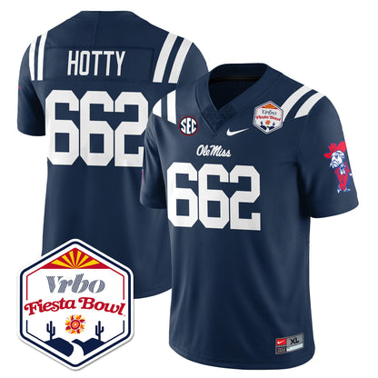 Ole Miss Football Vapor Limited Jersey - Vrbo Fiesta Bowl - All Stitched