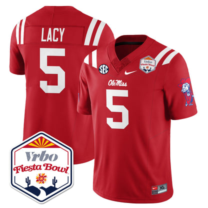 Ole Miss Football Vapor Limited Jersey - Vrbo Fiesta Bowl - All Stitched