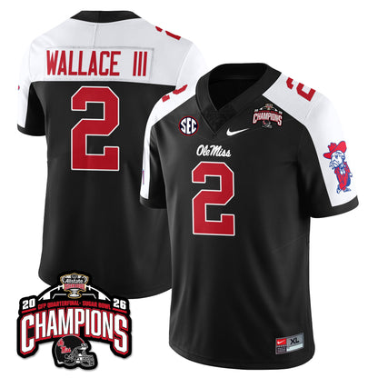 Ole Miss Football Vapor Limited Jersey - Allstate Sugar Bowl Champions - All Stitched
