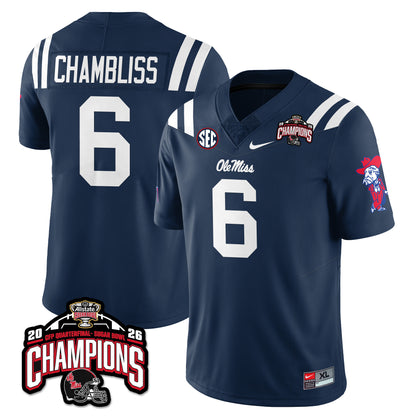 OM Football Vapor Limited Jersey - Allstate Sugar Bowl Champions - All Stitched