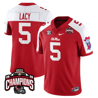Ole Miss Football Vapor Limited Jersey - Allstate Sugar Bowl Champions - All Stitched