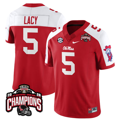 Ole Miss Football Vapor Limited Jersey - Allstate Sugar Bowl Champions - All Stitched