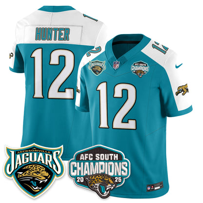 DET AFC South Division Champions Vapor Limited Throwback Jersey - All Stitched