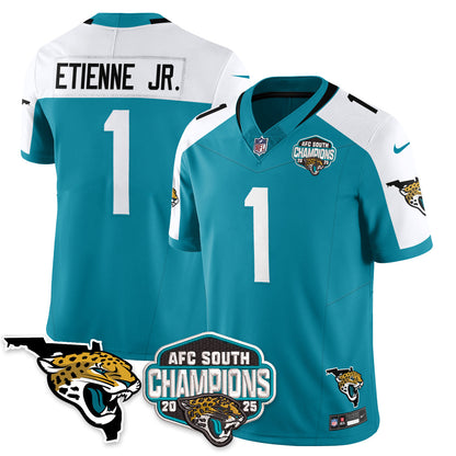 DET AFC South Division Champions Vapor Limited Jersey - All Stitched