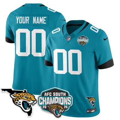 DET AFC South Division Champions Vapor Limited Jersey - All Stitched
