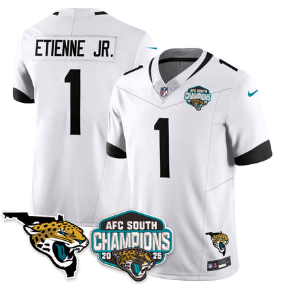 DET AFC South Division Champions Vapor Limited Jersey - All Stitched