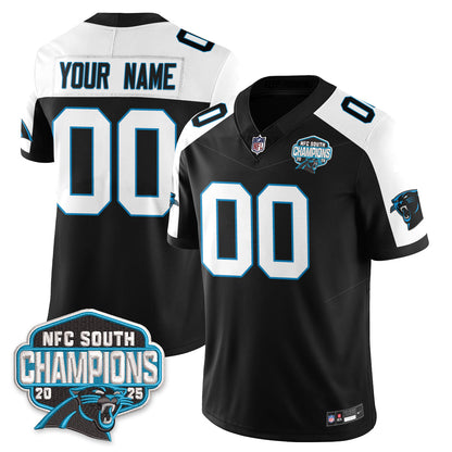 CAR NFC South Division Champions Vapor Limited Jersey n1 - All Stitched
