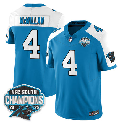 CAR NFC South Division Champions Vapor Limited Jersey n1 - All Stitched