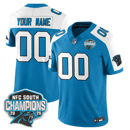 CAR NFC South Division Champions Vapor Limited Jersey n1 - All Stitched