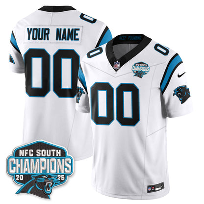 CAR NFC South Division Champions Vapor Limited Custom Jersey n1 - All Stitched