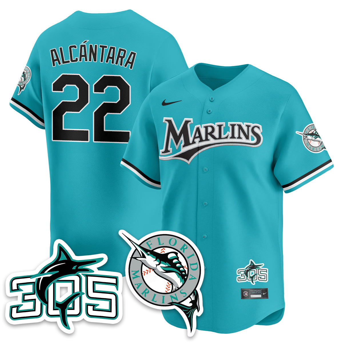 MAL Throwback Vapor Limited Jersey - All Stitched