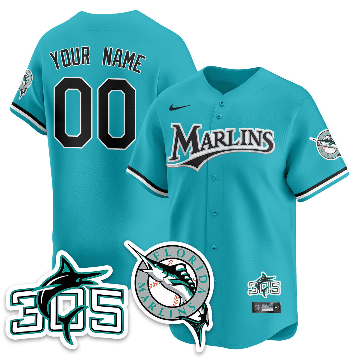 Custom MAL Throwback Vapor Limited Jersey - All Stitched