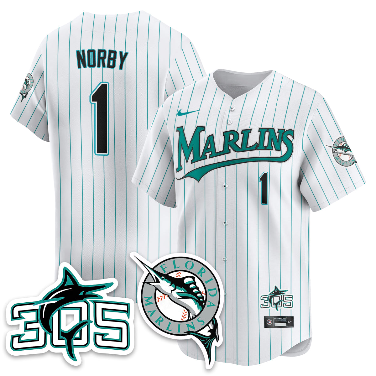MAL Throwback Vapor Limited Jersey - All Stitched