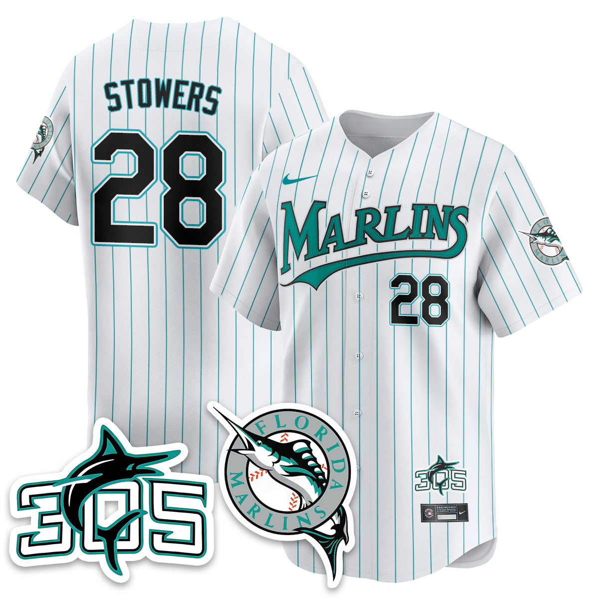 MAL Throwback Vapor Limited Jersey - All Stitched