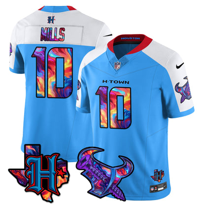 HOU Special Vapor Limited Jersey - All Stitched