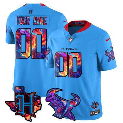 HOU Special Vapor Limited Jersey - All Stitched