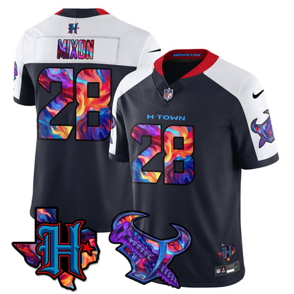 HOU Special Vapor Limited Jersey - All Stitched