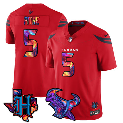HOU Special Vapor Limited Jersey - All Stitched