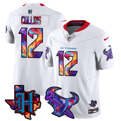 HOU Special Vapor Limited Jersey - All Stitched