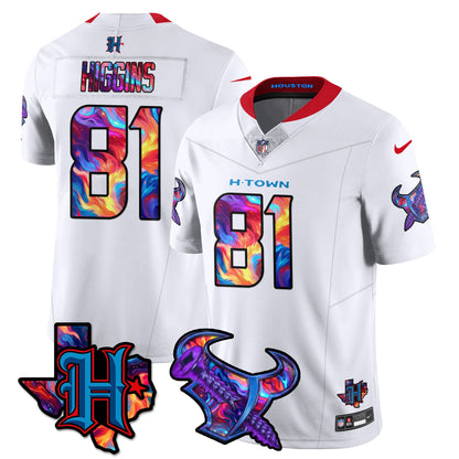 HOU Special Vapor Limited Jersey - All Stitched