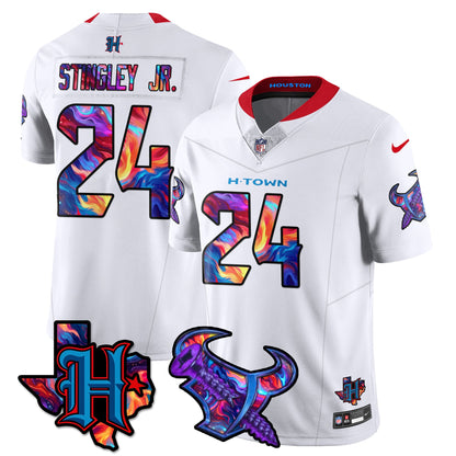 HOU Special Vapor Limited Jersey - All Stitched