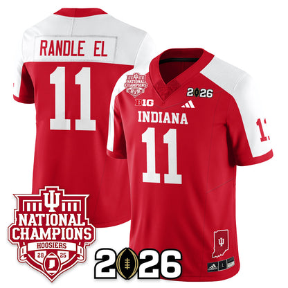 Indiana H Vapor Limited Football Jersey - 2025 National Champions - All Stitched