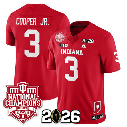 Indiana H Vapor Limited Football Jersey - 2025 National Champions - All Stitched