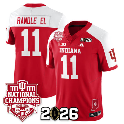 Indiana H Vapor Limited Football Jersey - 2025 National Champions - All Stitched