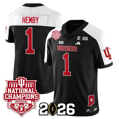 Indiana H Vapor Limited Football Jersey - 2025 National Champions - All Stitched