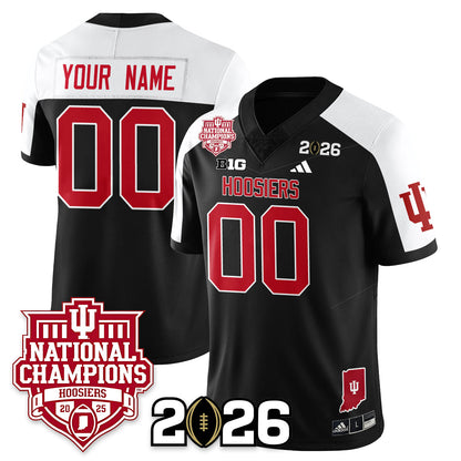 Indiana H Vapor Limited Football Custom Jersey - 2025 National Champions - All Stitched