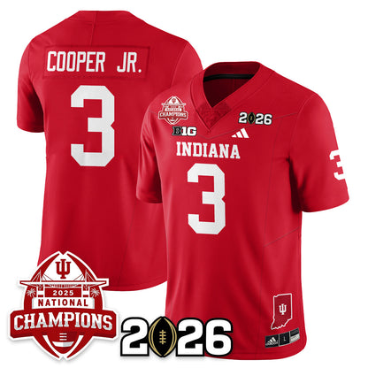 Indiana H Vapor Limited Football Jersey V2 - 2025 National Champions - All Stitched