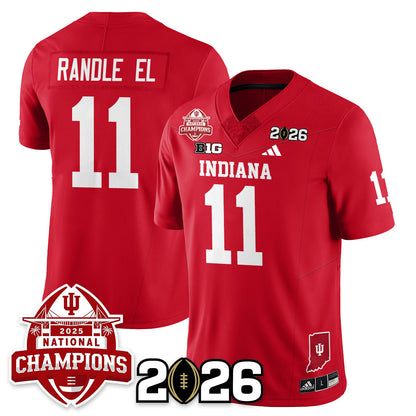 Indiana H Vapor Limited Football Jersey V2 - 2025 National Champions - All Stitched