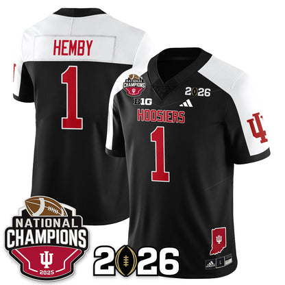 Indiana H Vapor Limited Football Jersey V3 - 2025 National Champions - All Stitched
