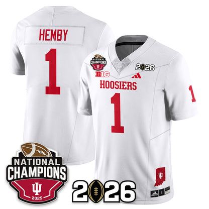 Indiana H Vapor Limited Football Jersey V3 - 2025 National Champions - All Stitched