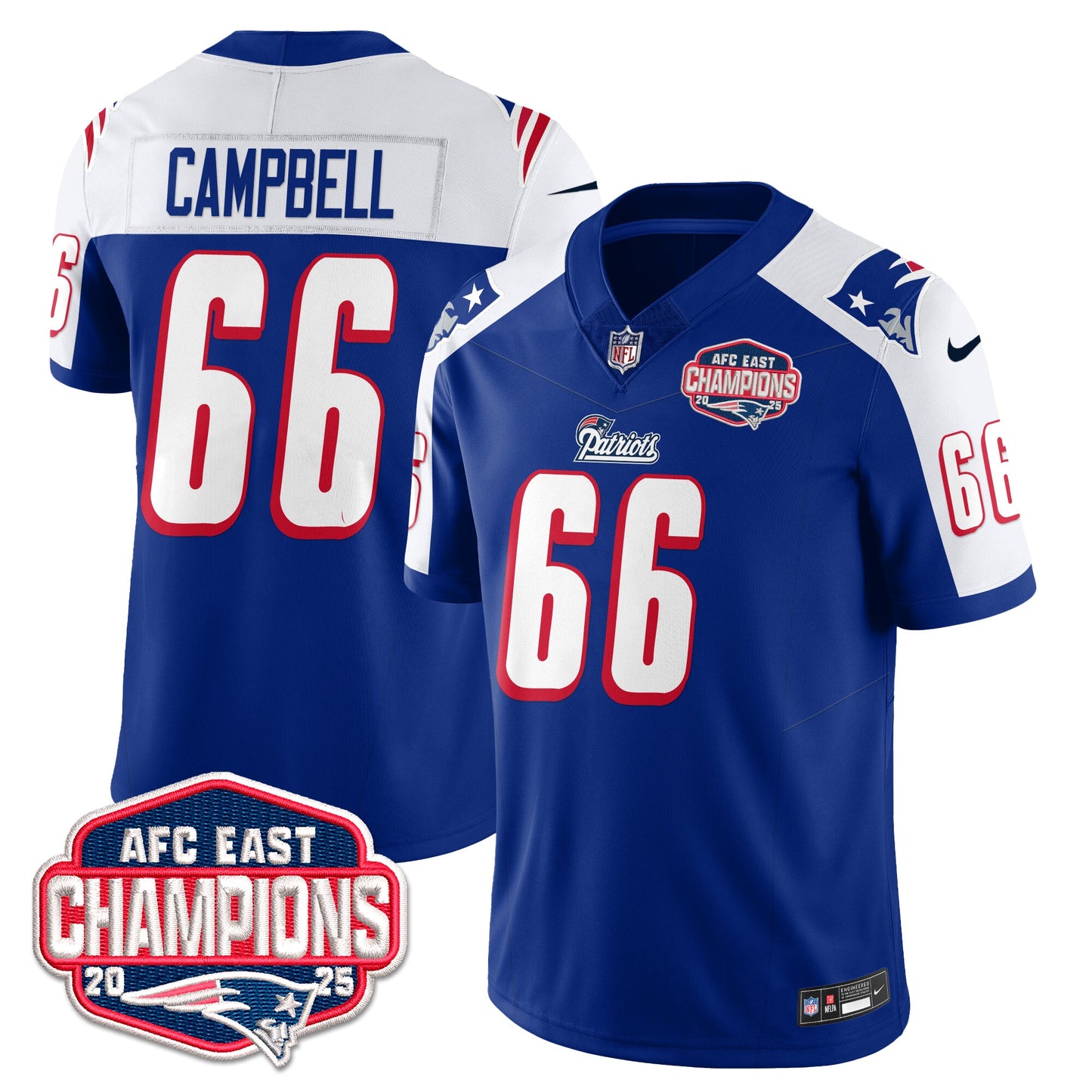 NE 1996 Throwback Limited Vapor Jersey – All Stitched