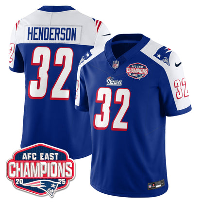 NE 1996 Throwback Limited Vapor Jersey – All Stitched