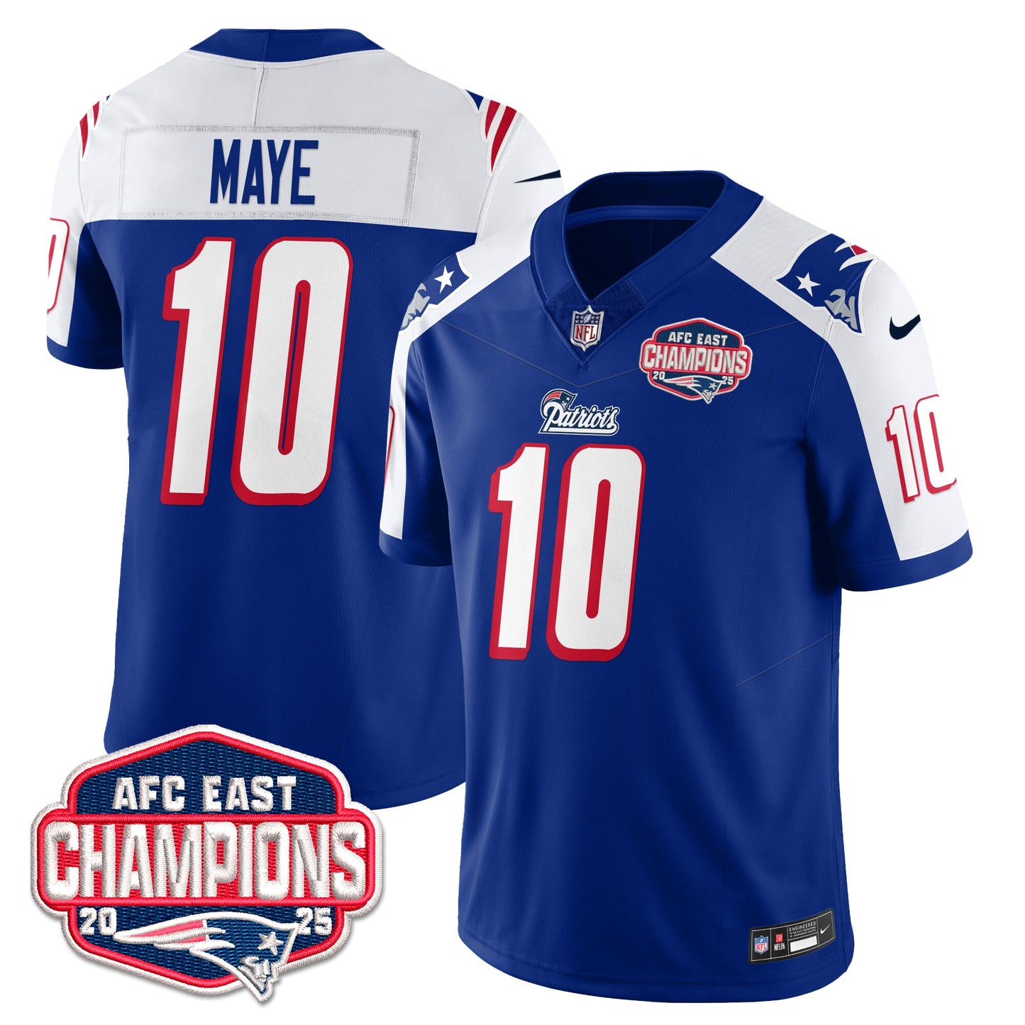 NE 1996 Throwback Limited Vapor Jersey – All Stitched