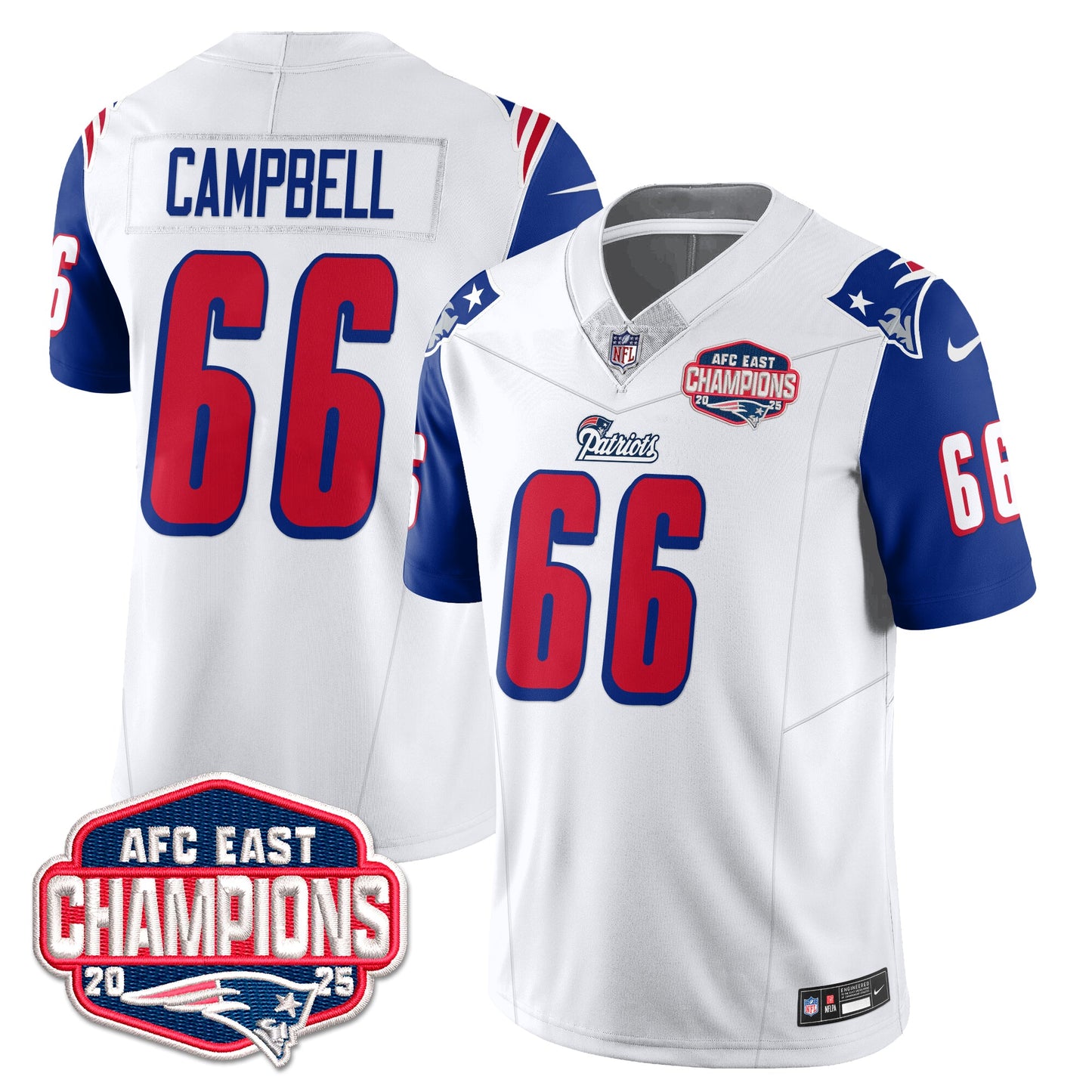 NE 1996 Throwback Limited Vapor Jersey – All Stitched
