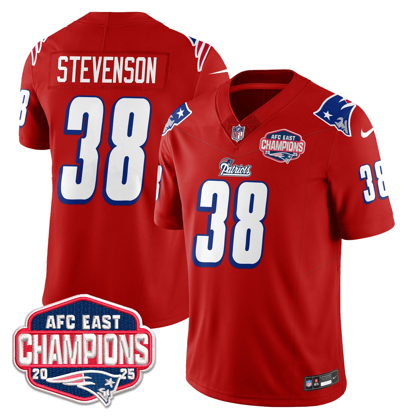 NE 1996 Throwback Limited Vapor Jersey – All Stitched
