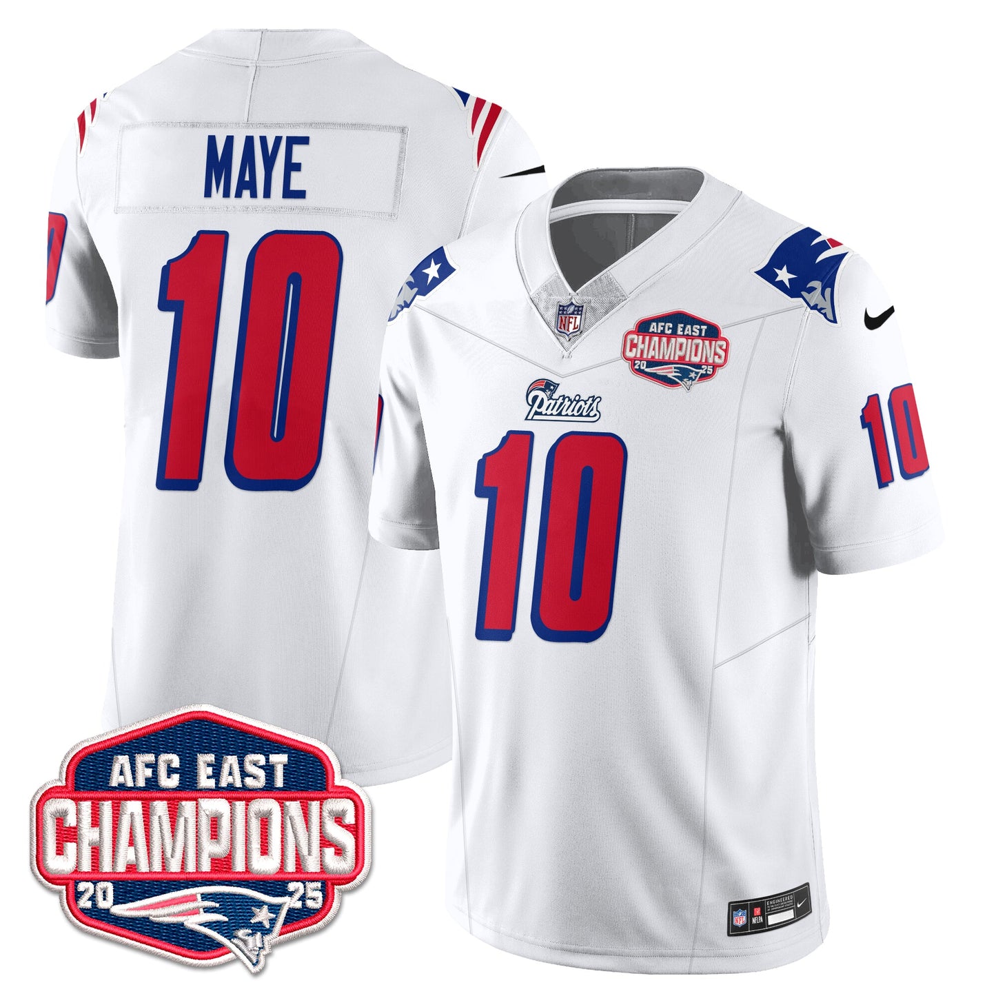 NE 1996 Throwback Limited Vapor Jersey – All Stitched