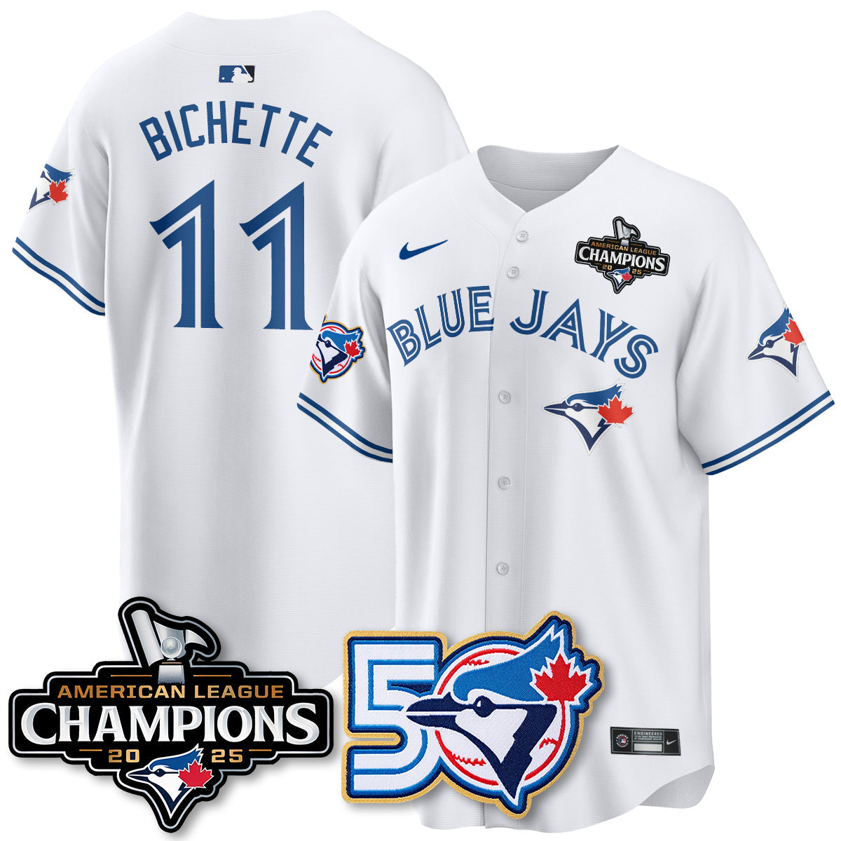 TBJ 2025 American League Champions Vapor Limited Jersey - 50th Season - All Stitched