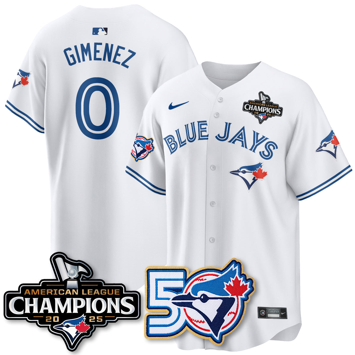 TBJ 2025 American League Champions Vapor Limited Jersey - 50th Season - All Stitched
