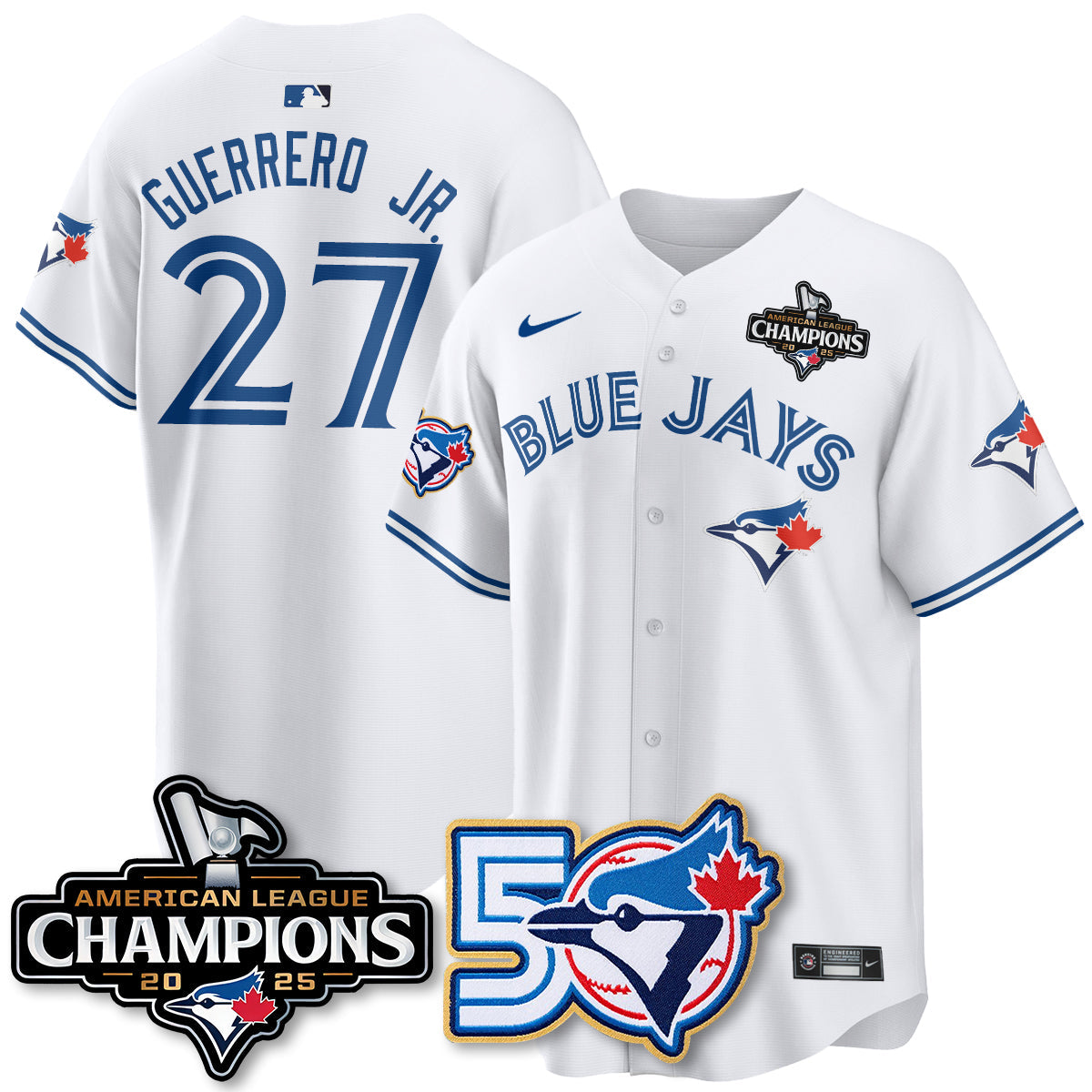 TBJ 2025 American League Champions Vapor Limited Jersey - 50th Season - All Stitched