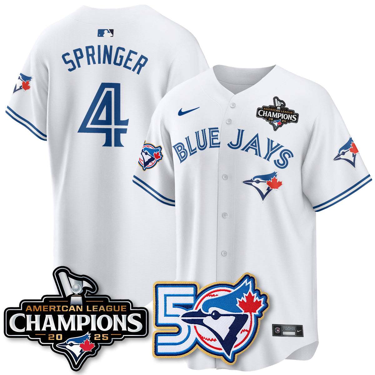 TBJ 2025 American League Champions Vapor Limited Jersey - 50th Season - All Stitched