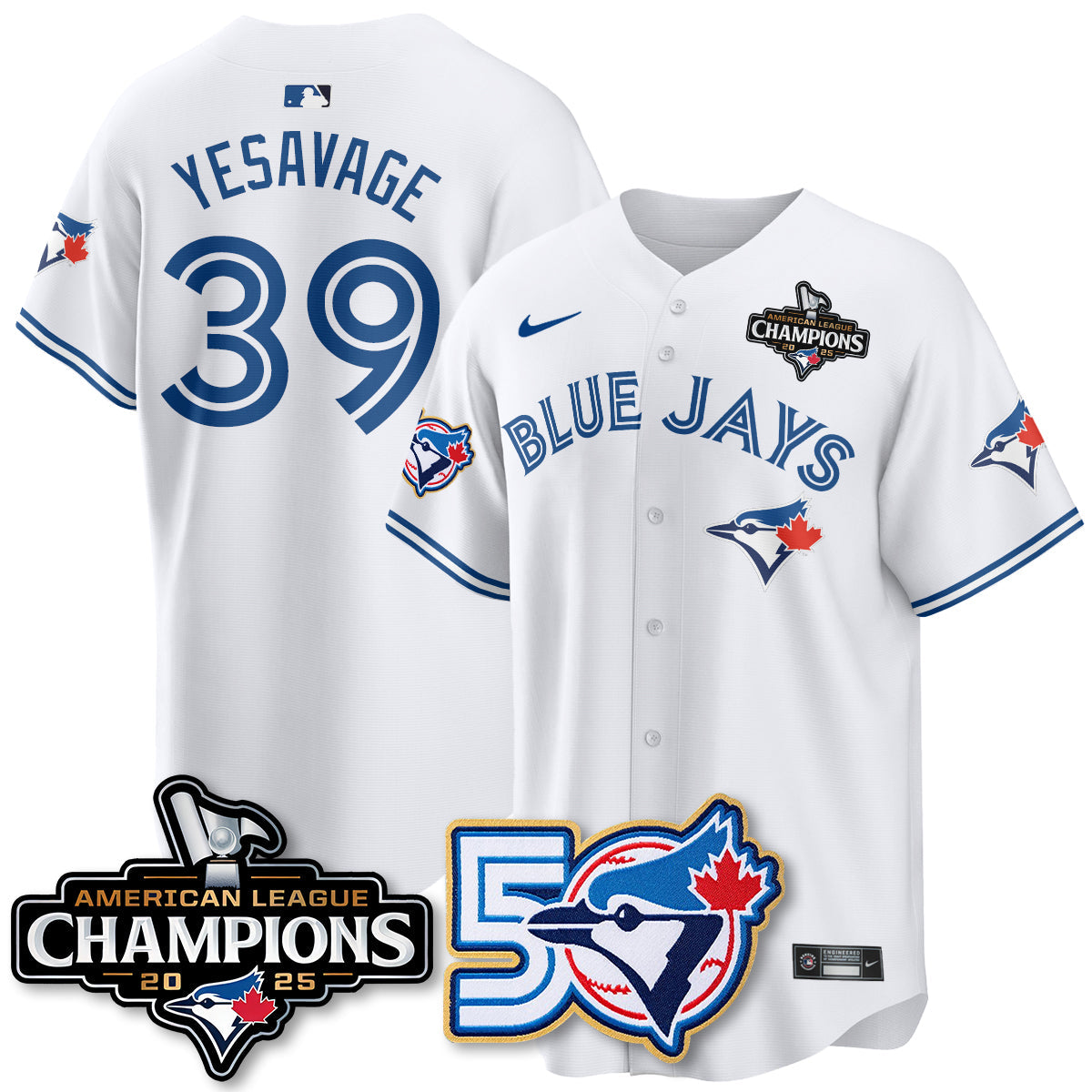 TBJ 2025 American League Champions Vapor Limited Jersey - 50th Season - All Stitched