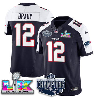 NE 2025 AFC Champions Vapor Limited Jersey - All Stitched
