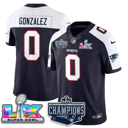 NE 2025 AFC Champions Vapor Limited Jersey - All Stitched